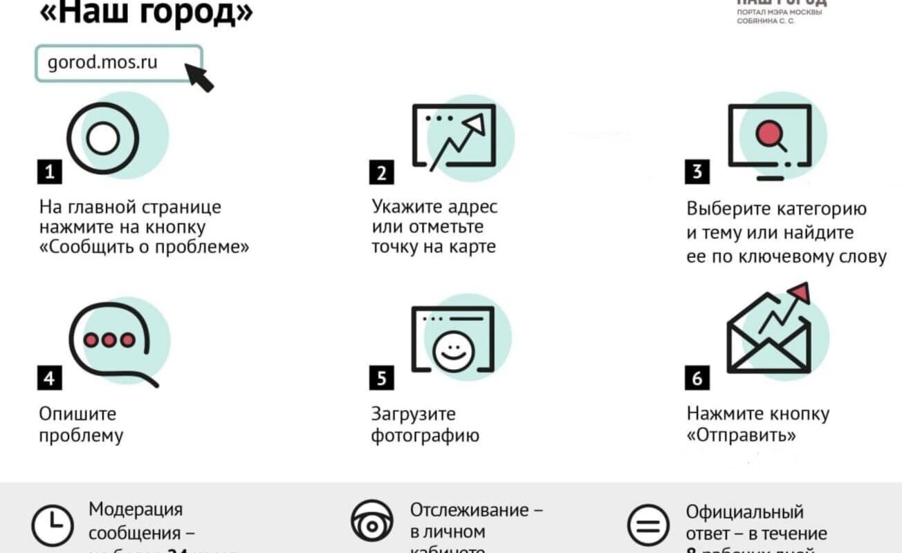 Более шести миллионов вопросов решили москвичи с помощью портала «Наш город»